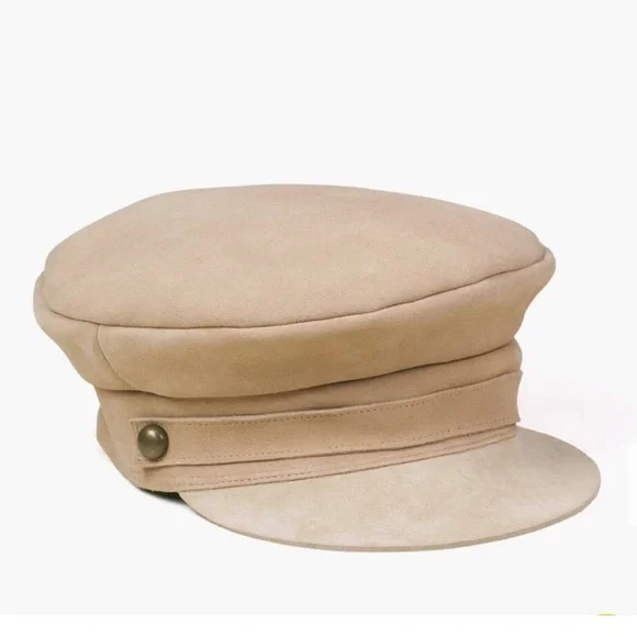 Lack Of Color Lola Suede Taupe Hat. NWT! Sz L 59, XL (61